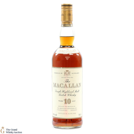 Macallan - 10 Year Old (1980s) 75cl
