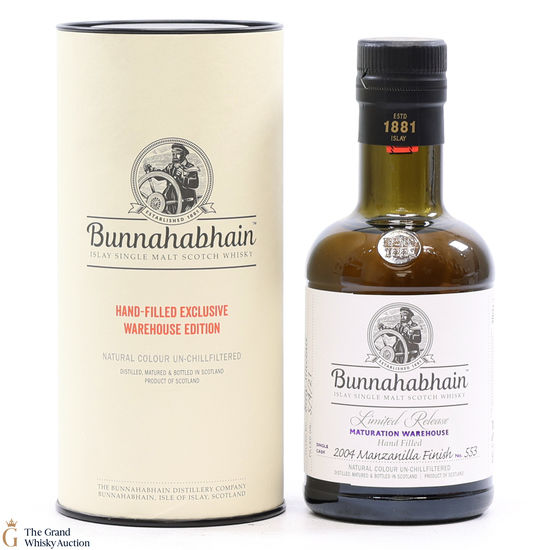 Bunnahabhain - 2004 Manzanilla Finish #553 - Hand Fill (20cl)