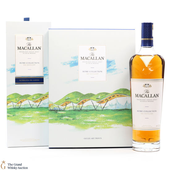 Macallan - Home Collection - The Distillery (1x70cl) & Giclee Art Prints
