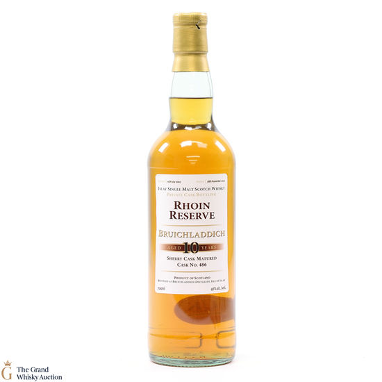 Bruichladdich - 10 Year Old 2002 Private Cask #486 2012