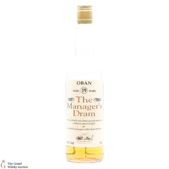 Oban - 19 Year Old - 1995 Managers Dram
