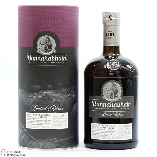 Bunnahabhain - 2008 Moine Bordeaux Red Wine Cask