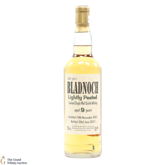 Bladnoch - 9 Year Old 2001 - Lightly Peated