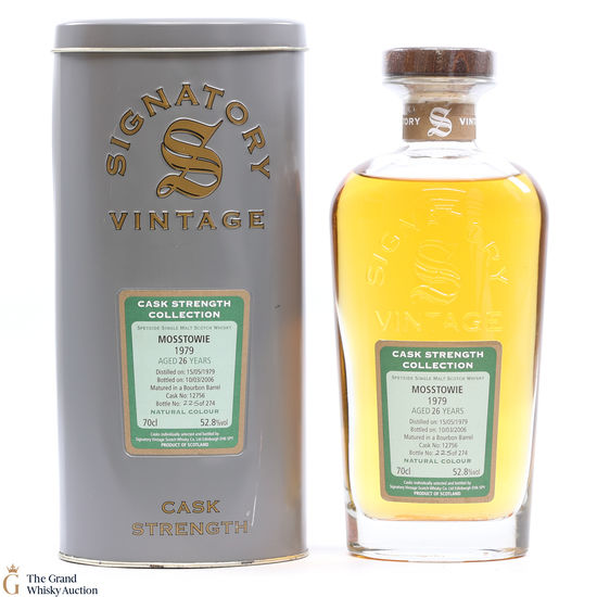 Mosstowie - 26 Year Old 1979 - Signatory - Cask Strength