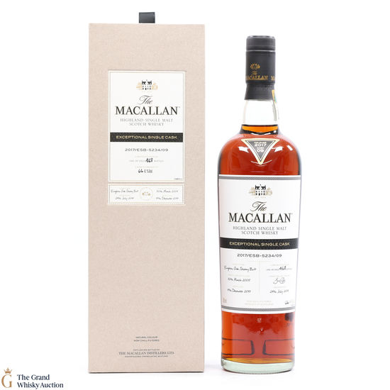 Macallan - 2005 Exceptional Cask #5234-09 2017