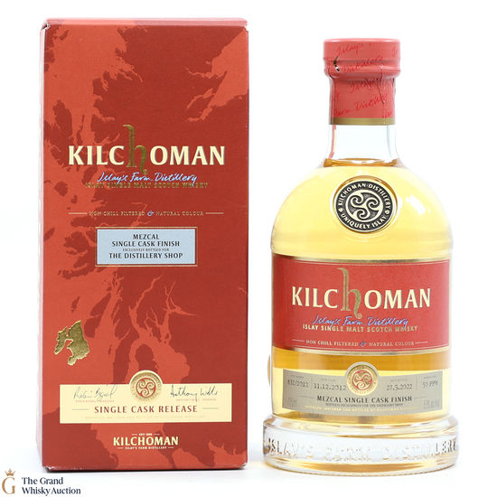 Kilchoman - 9 Year Old Mezcal Finish - Distillery Shop Exclusive - Single Cask #832