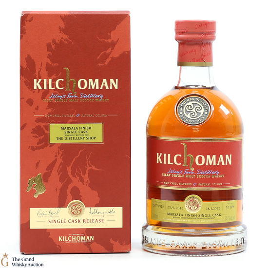 Kilchoman - 9 Year Old - Marsala Finish - Distillery Shop Exclusive - Single Cask #587