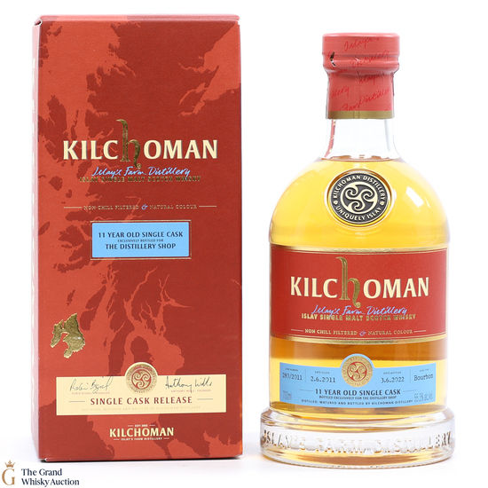 Kilchoman - 11 Year Old 2011 - Bourbon Cask - Distillery Shop Exclusive #280