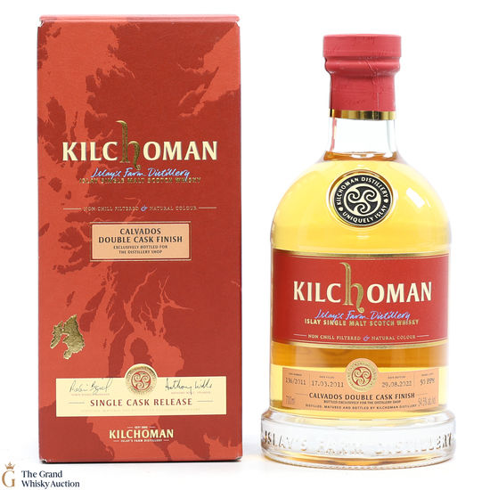 Kilchoman - 11 Year Old 2011 - Calvados Double Cask - Distillery Shop Exclusive #136