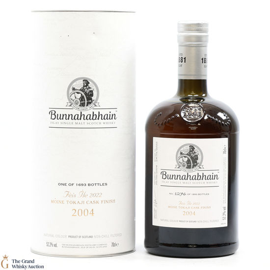Bunnahabhain - 2004 - Moine Tokaji Finish - Fèis Ìle 2022