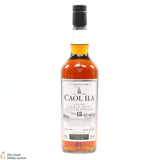 Caol Ila - 12 Year Old - Manager's Dram 2021
