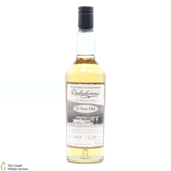 Dalwhinnie - 12 Year Old - Manager's Dram 2009