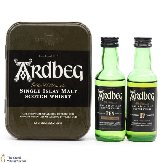 Ardbeg - 17 & 10 Year Old (2x 5cl)