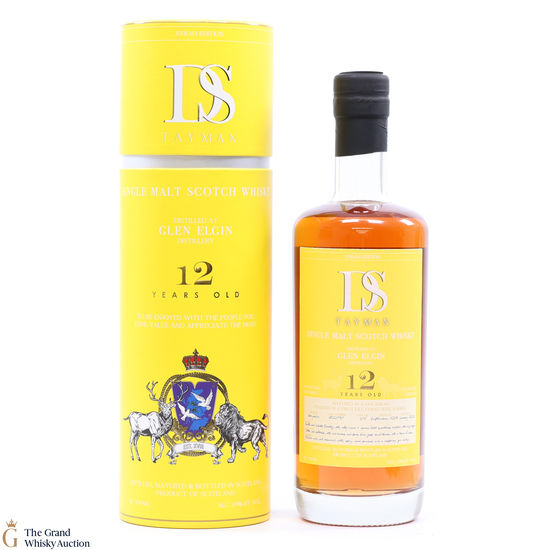 Glen Elgin - 12 Year Old 2009 Syrah Edition - DS Tayman