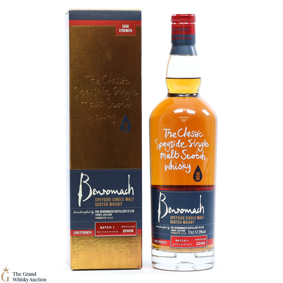 Benromach - Cask Strength 2008 - Batch 1 