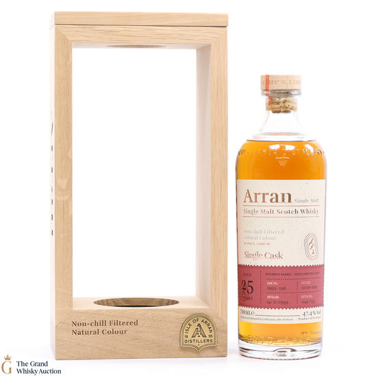 Arran - 25 Year Old 1995 Single Cask #196 - Distillery Exclusive 