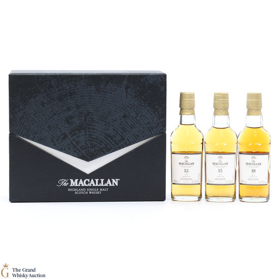 Macallan - 12, 15 & 18 YO Double Cask Set (3 x 5cl)