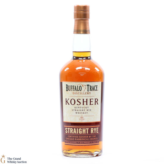 Buffalo Trace - Kosher Straight Rye Recipe 94 Proof 75cl