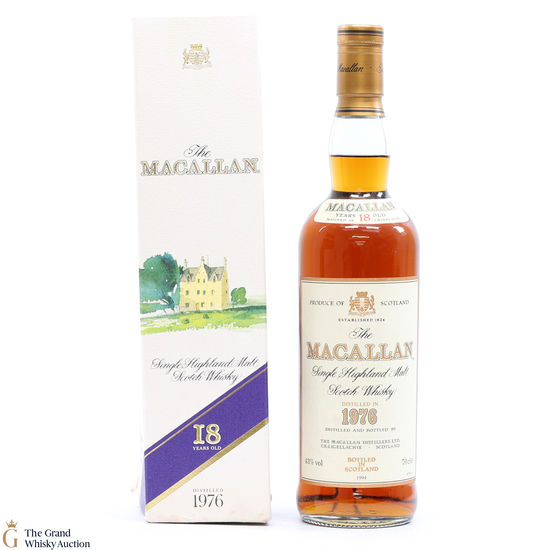 Macallan - 18 Year Old - 1976