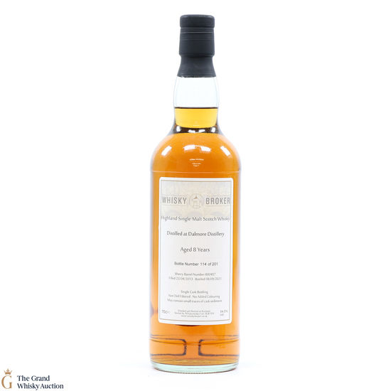 Dalmore - 8 Year Old 2013 Single Cask #800457 Whisky Broker