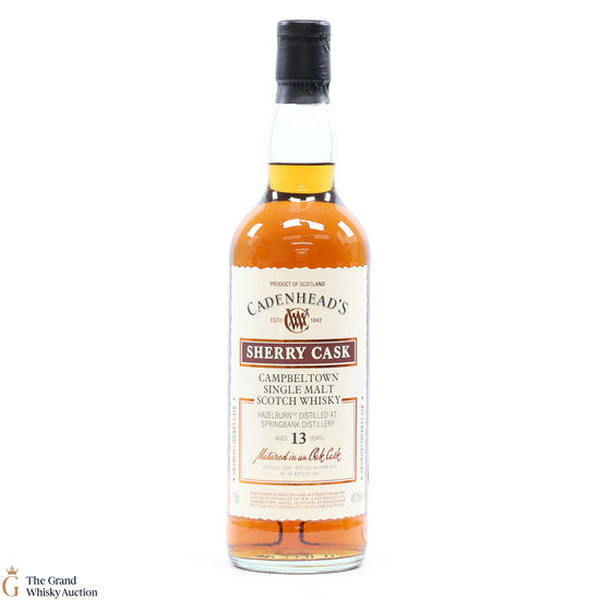 Hazelburn - 13 Year Old 2009 - Sherry Cask - Cadenhead's