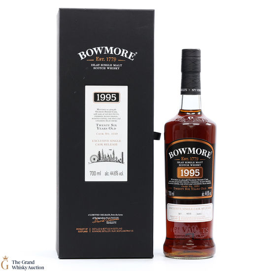 Bowmore - 26 Year Old 1995 Single Sherry Cask #1550