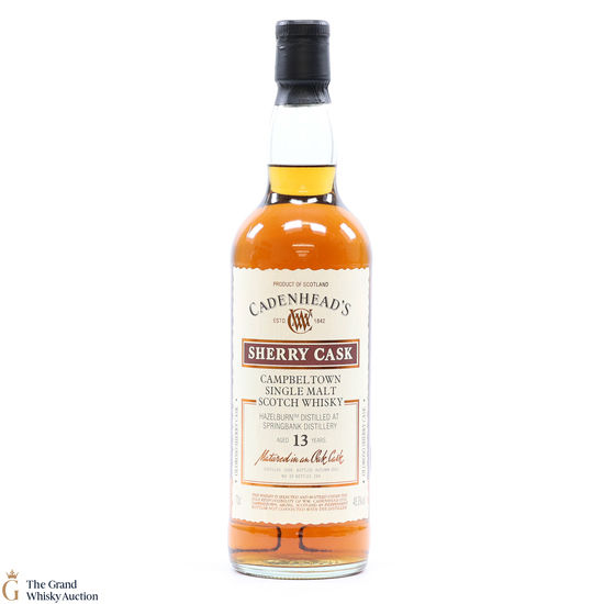 Hazelburn - 13 Year Old 2009 - Sherry Cask - Cadenhead's