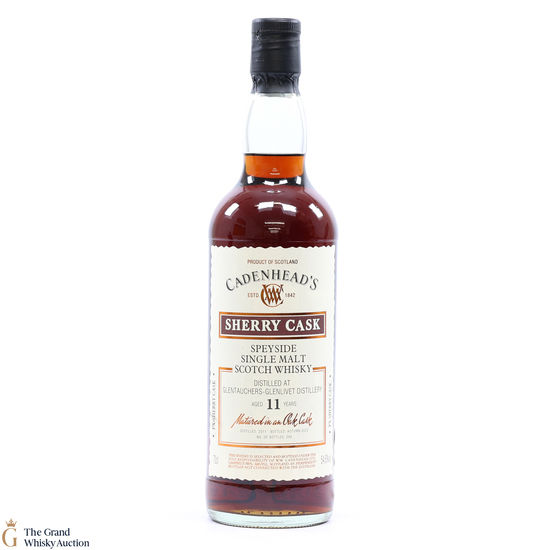 Glentauchers-Glenlivet - 11 Year Old 2011 - Cadenhead's Sherry Cask
