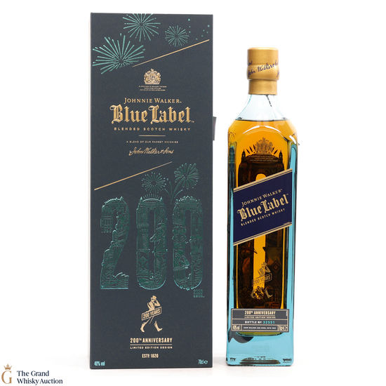 Johnnie Walker - Blue Label - 200th Anniversary Limited Edition Design