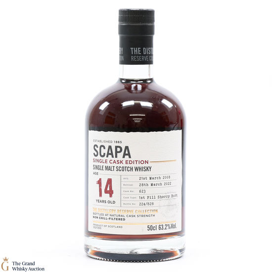 Scapa - 14 Year Old 2008 - #623 Distillery Reserve (50cl)