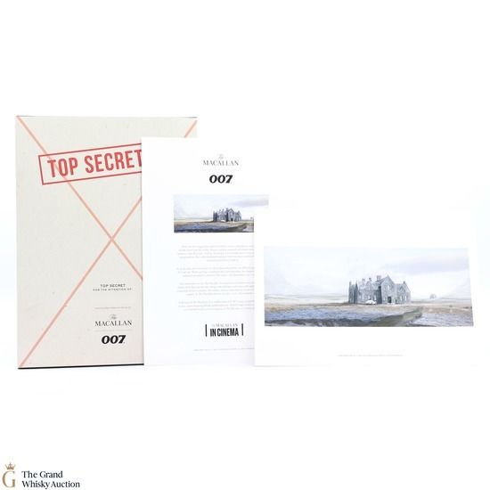 Macallan - James Bond 007 - Top Secret - Print