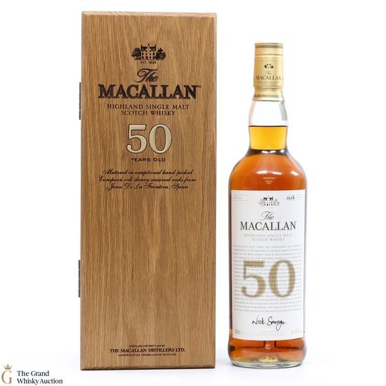 Macallan - 50 Year Old 2018 Release