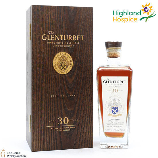 Glenturret - 30 Year Old - 2021 Release (HIGHLAND HOSPICE CHARITY BOTTLE)