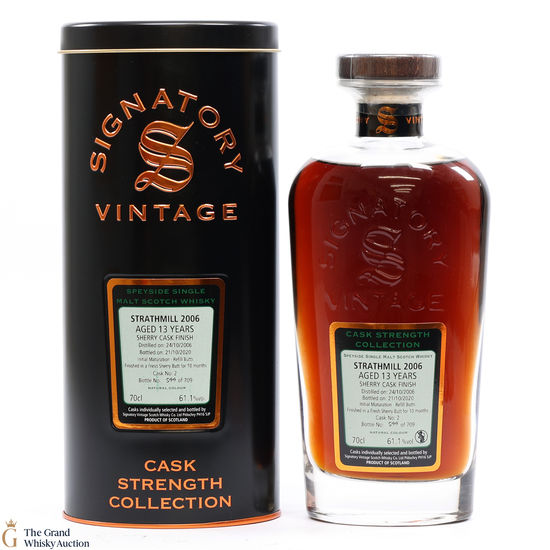 Strathmill - 13 Year Old 2006 #2 - Signatory