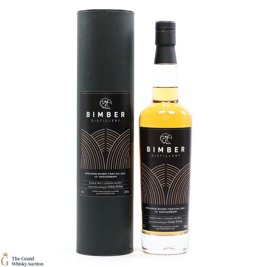 Bimber - Ex-Bourbon #159 - Midlands Whisky Festival 2021 - Nickolls & Perks Exclusive