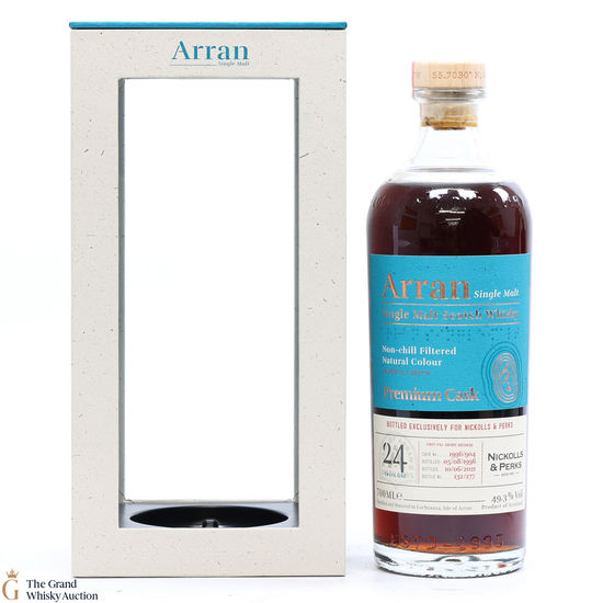 Arran - 24 Year Old - Sherry Cask #1996/904 Nickolls & Perks