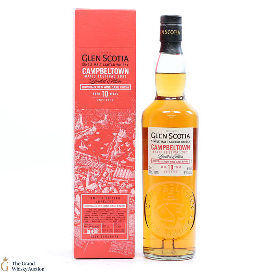 Glen Scotia - 10 Year Old - Campbeltown Malts Festival 2021 (Unpeated)