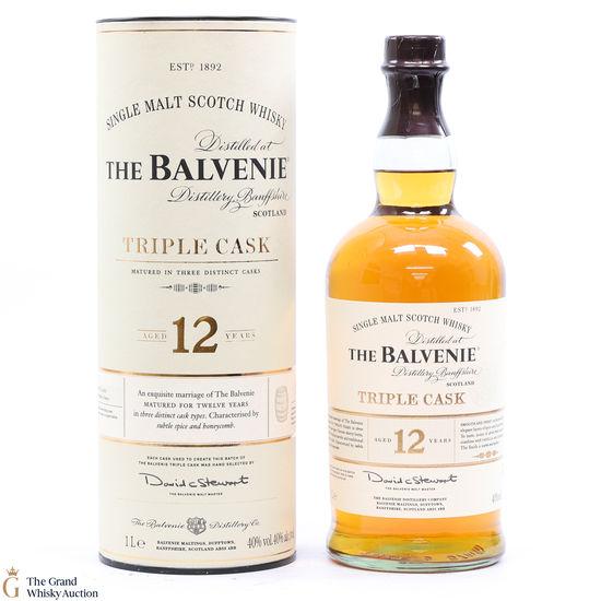 Balvenie - 12 Year Old - Triple Cask (1L)