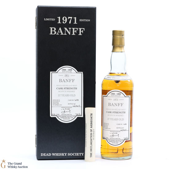 Banff - 37 Year Old 1971 - Dead Whisky Society