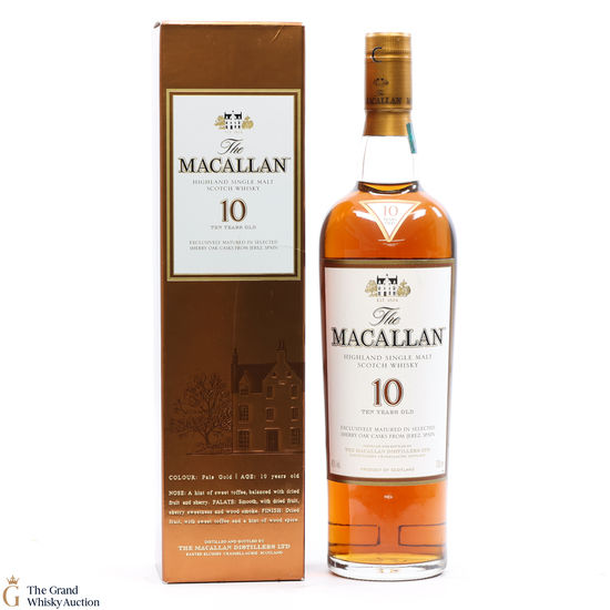 Macallan - 10 Year Old - Sherry Oak