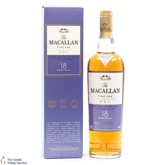 Macallan - 18 Year Old - Fine Oak