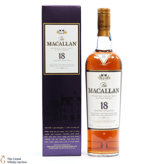 Macallan - 18 Year Old - 2016 Release
