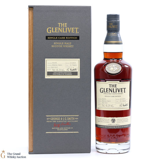 Glenlivet - 16 Year Old - Single Cask #54295