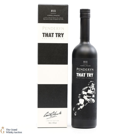 Penderyn - Icons of Wales #4 That Try - Peated Finish 