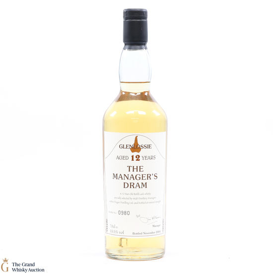 Glenlossie - 12 Year Old - Manager's Dram (2004)
