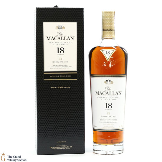 Macallan - 18 Year Old Sherry Oak (2022)
