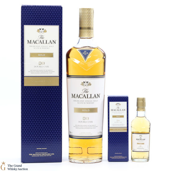 Macallan - Gold Double Cask (70cl & 5cl)