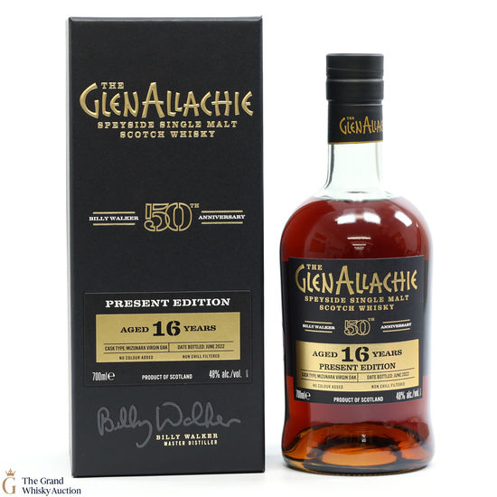 Glenallachie - 16 Year Old - Billy Walker 50th Anniversary - Present Edition