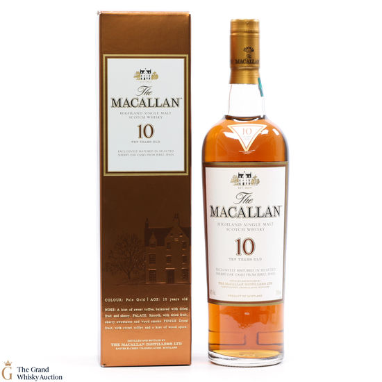 Macallan - 10 Year Old - Sherry Oak