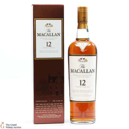 Macallan - 12 Year Old - Sherry Oak